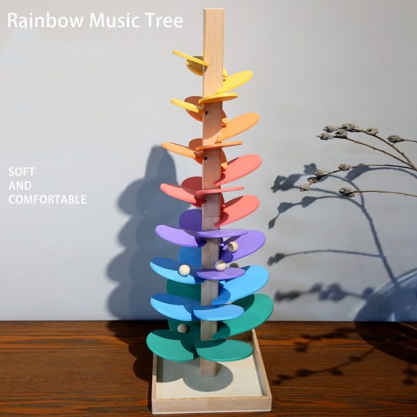 Montessori Toy Wooden Music Tree Toy for Kids WK-35