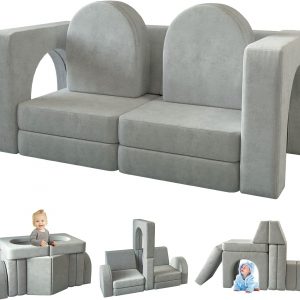 10 in 1 Multifunctional Kids Sofa for Playing