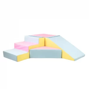 3 Step Softplay Zone --Macaron WK-12633