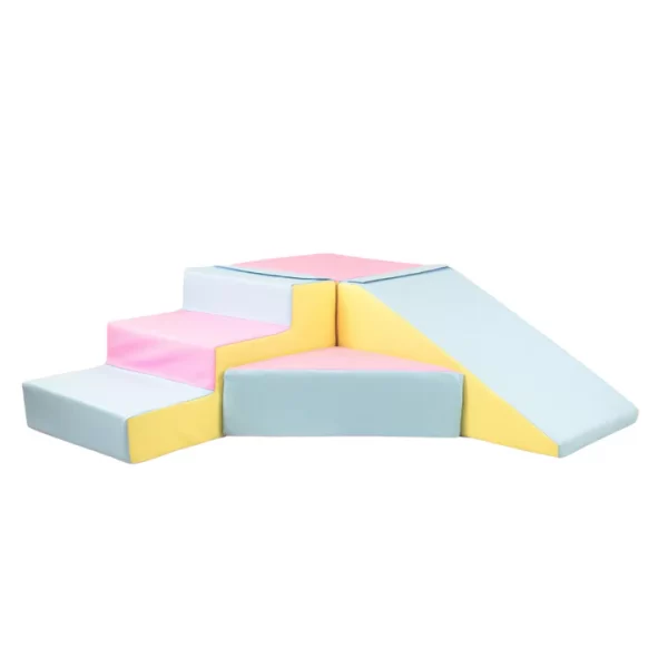 3 Step Softplay Zone --Macaron WK-12633