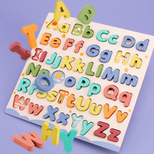 ABC Puzzle Shape Alphabet Learning Puzzles Toys WK-1857