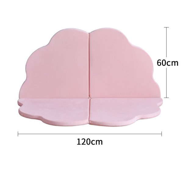 Indoor Foldable Four-leaf clover Crawlin Mat Pink WK-FP001