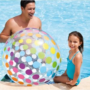 Large Colorful Beach Ball Inflatable Pool Toys WK-192-3