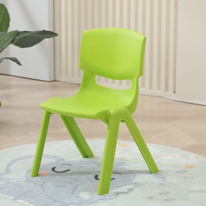 Plastic Stackable School Chairs (Apple Green) WK-XLYG