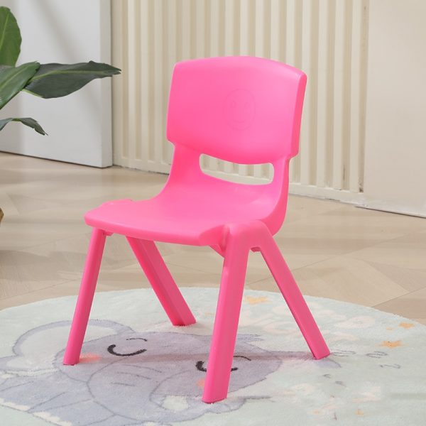 Plastic Stackable School Chairs( pink) WK-XLYP