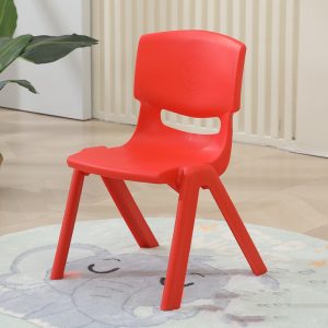 Plastic Stackable School Chairs (Red) WK-XLYR