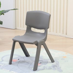 Plastic Stackable School Chairs (Dark Grey) WK-XLYSH