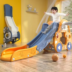 Plastic folding baby slide toy WK-KDC