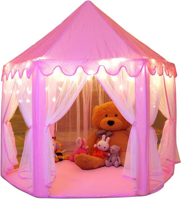 Princess Tent Girls Large Playhouse Kids Castle Play Tent WK-ZP1