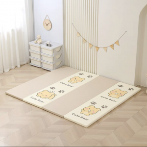 Print Bear Portable Folding Mat Topper Twin for Toddler Baby Kids WK-MF4-6