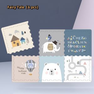 6pcs XPE Mat Fairy Tale Design WK-XPETH