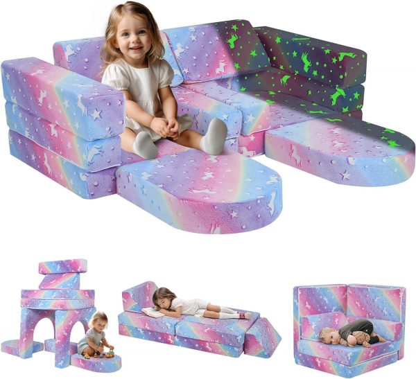 Rainbow Foam Playset Couch Set WK-SF14