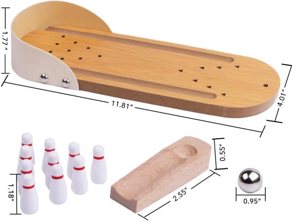 Table Top Mini Bowling Game Set WK-1946