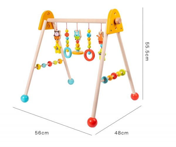 Wooden Baby Play GYM with Ring WK-1930