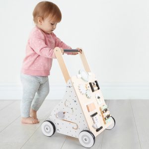 Wooden Baby Walker Push and Pull WK-BSTC