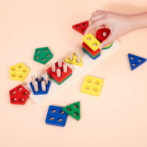 Wooden Sorting & Stacking Educational Toys WK-1729