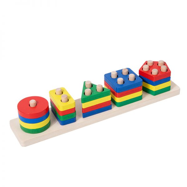 Wooden Sorting & Stacking Educational Toys WK-1729