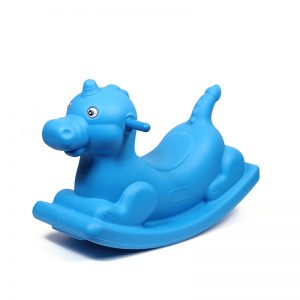 Cow Design Rocking Horse (blue) WK-XN