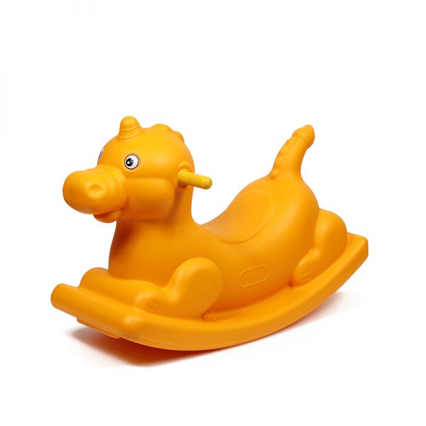 Cow Design Rocking Horse (yellow) WK-XN