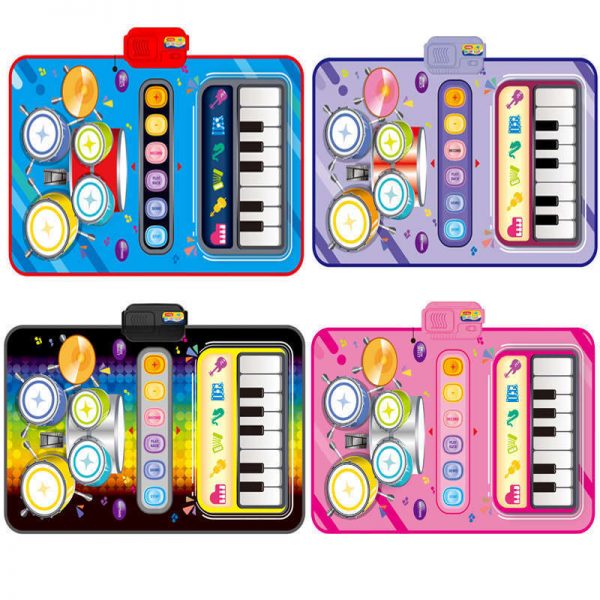 Baby Musical Toys Piano Mat & Drum Set 2 in 1 WK-757